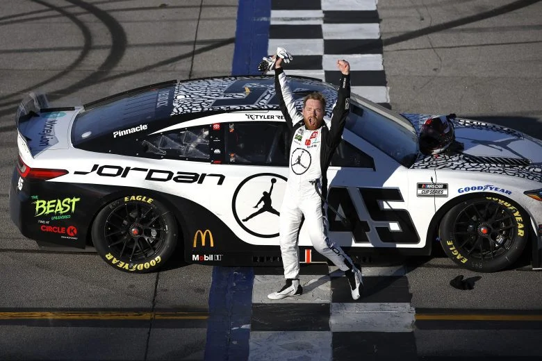 Tyler Reddick Avoids Carnage, Wins Talladega Thriller