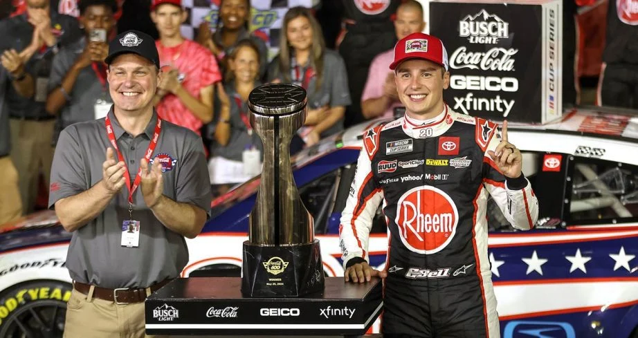 Christopher Bell Triumphs in Rain-Shortened Coca-Cola 600 at Charlotte