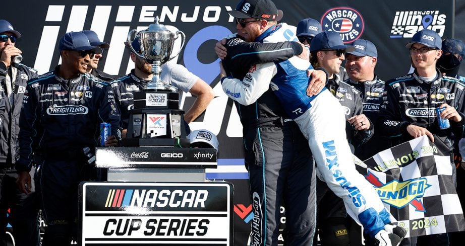 Cindric Clinches Victory in Dramatic Fashion as Blaney Runs Out of Fuel