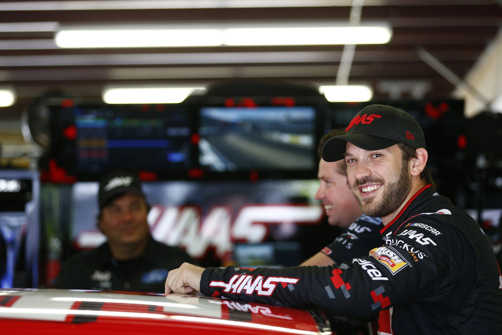 July 19, 2019 - Loudon, New Hampshire, USA: Daniel Suarez (41) gets ready to practice for the Foxwoods Resort Casino 301 at New Hampshire Motor Speedway in Loudon, New Hampshire. — Photo by actionsports