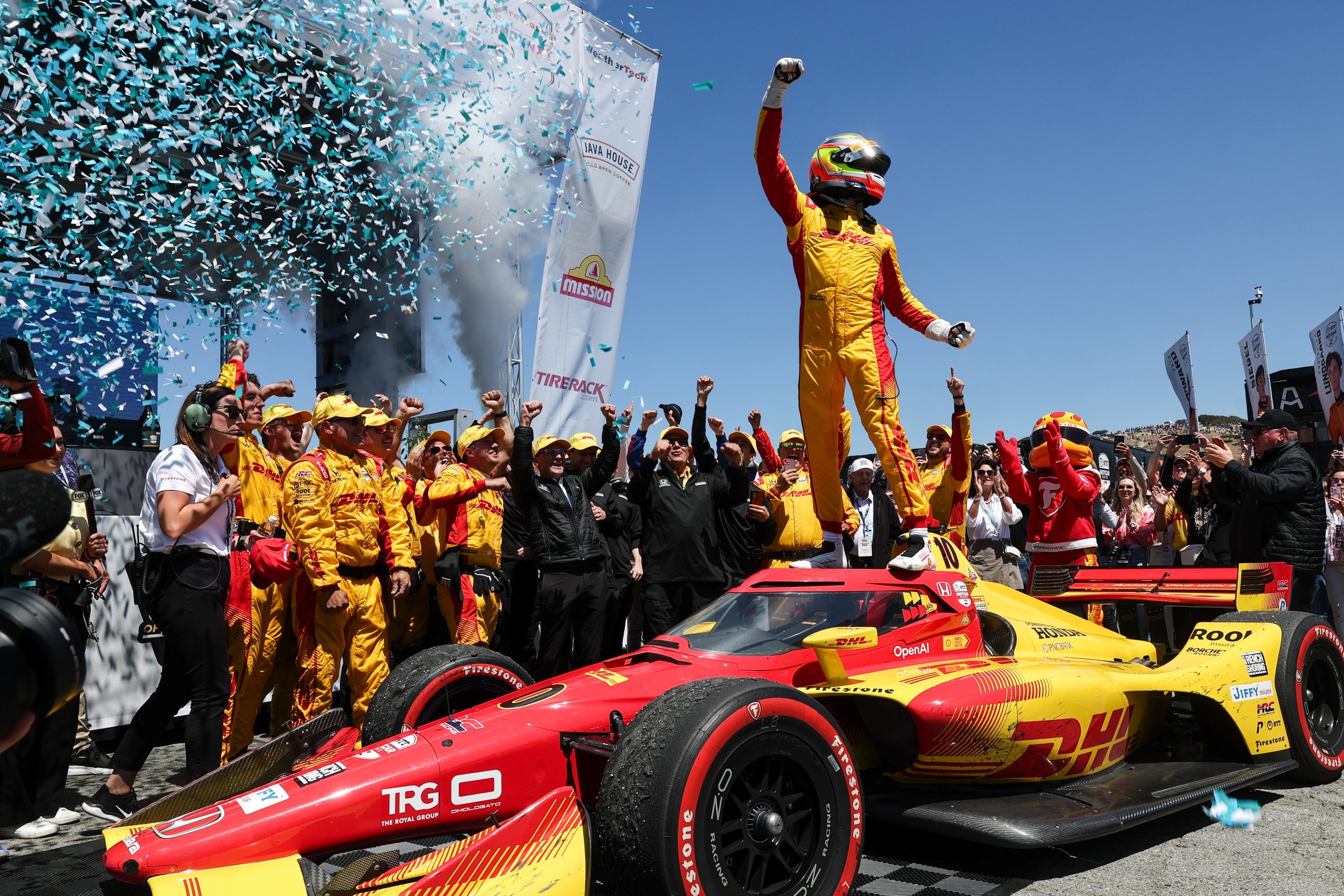 Alex Palou - Java House Grand Prix of Monterey - By: Chris Owens