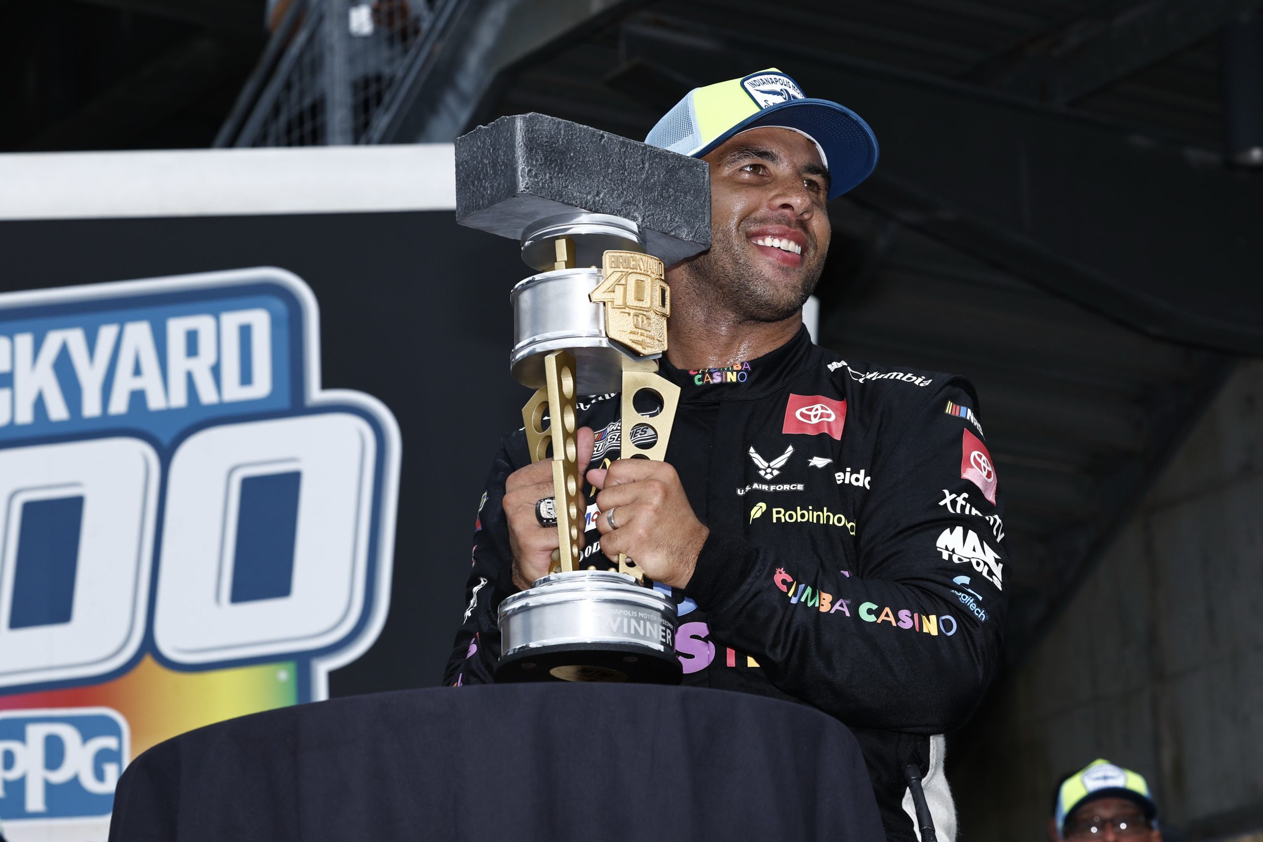 Bubba Wallace - Brickyard 400 Presented by PPG - image courtesy Penske Entertainment: Chris Jones